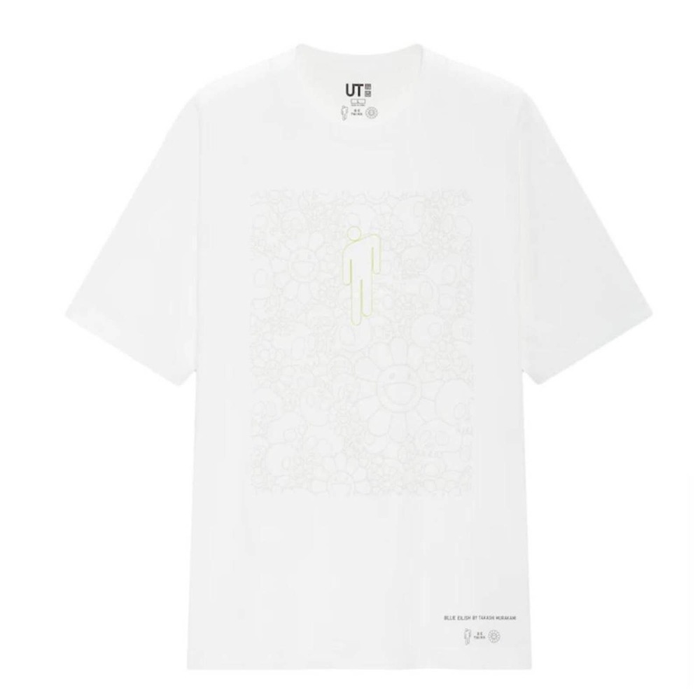 Billie Eilish x Murakami Skulls Photo T Shirt